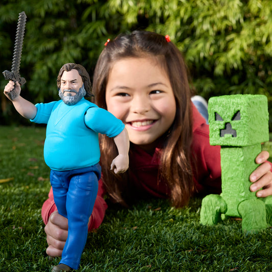 Minecraft-Figurine Articulée Creeper-Taille de 30 Cm