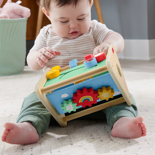 Fisher-Price Triangle D’Activités en Bois, 1Élément en Bois