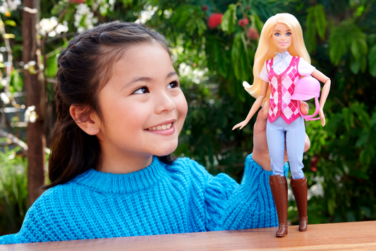 Barbie Mysteries: The Great Horse Chase Barbie Malibu, Équitation