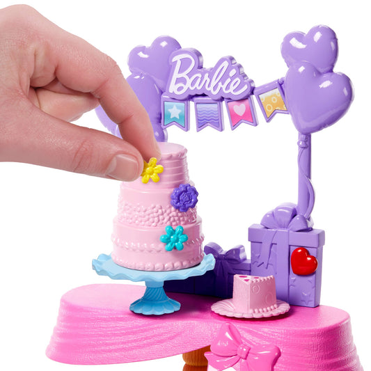 Barbie-Fête D’Anniversaire Barbie World-Coffret Avec Accessoires