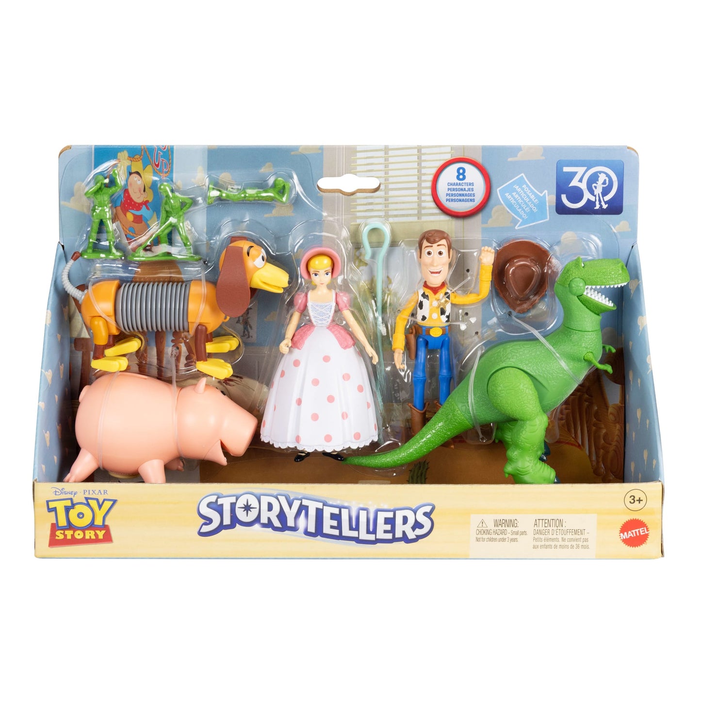 Disney Pixar Storytellers Figura de Ação Pacote 30 Aniversário
