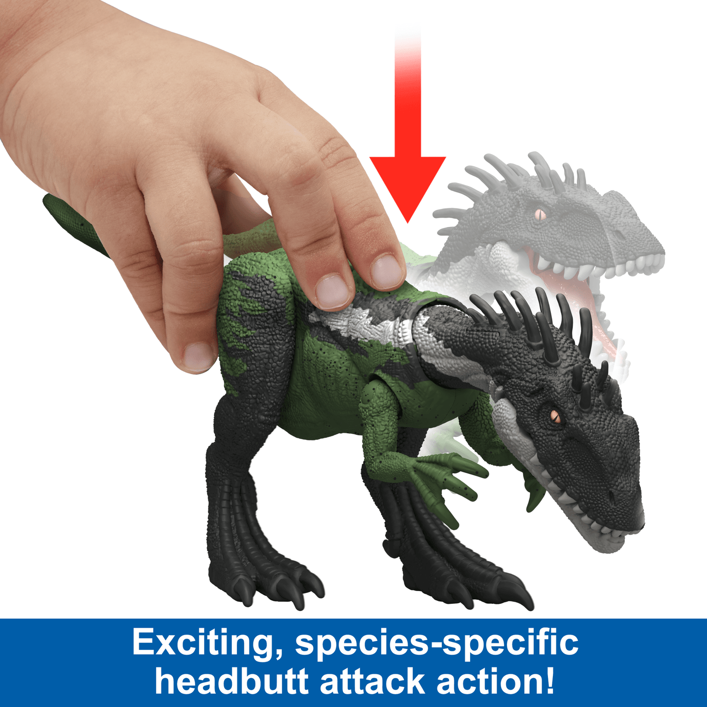 Jurassic World Strike Attack Guaibasaurus Dinosaur Toy With Single Strike Action