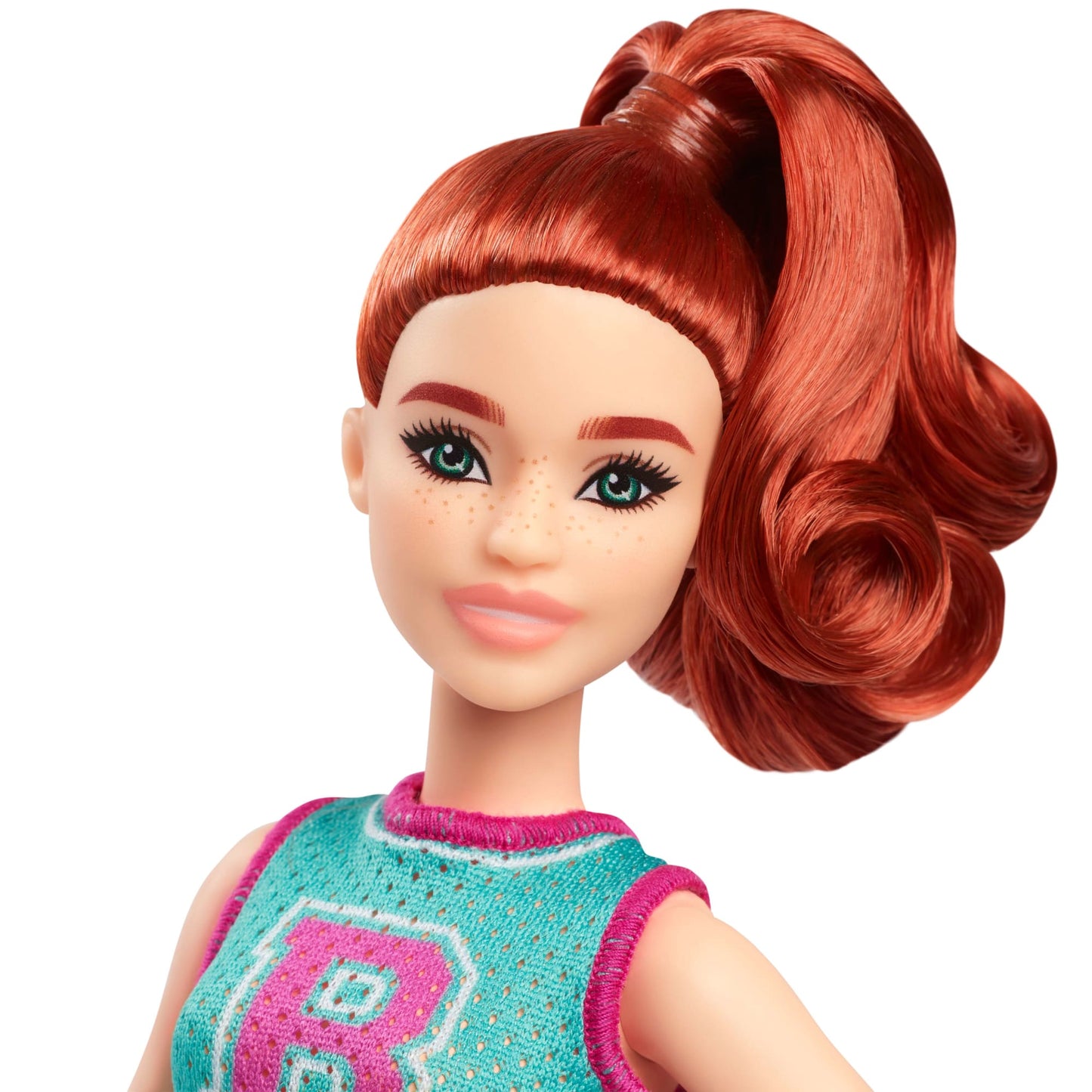 Barbie  Fashionistas  Poupée232, Rousse, Haut en Jersey