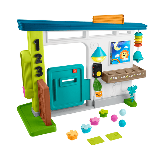 Fisher-Price Ríe y Aprende Juguete para Bebés Casa Deluxe de Aprendizaje